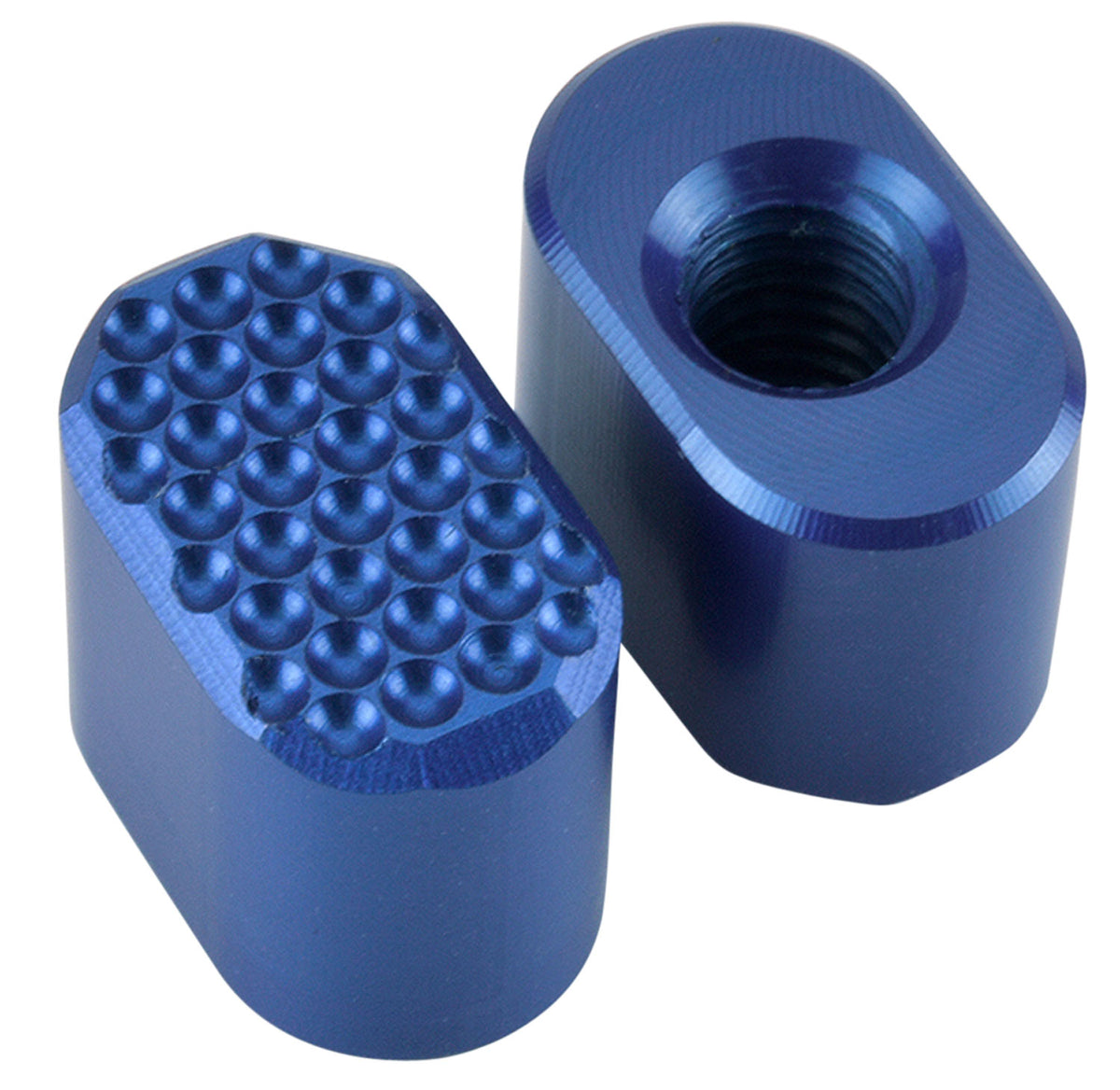 Phase 5 CNC Billet Aluminum Dimpled Magazine Release Blue AR Platform Drop-In Replacement