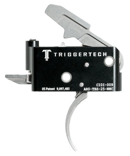 TriggerTech Adaptable AR-15 Two-Stage Curved Trigger Adjustable 2.5-5 lbs AROTBS25NNC