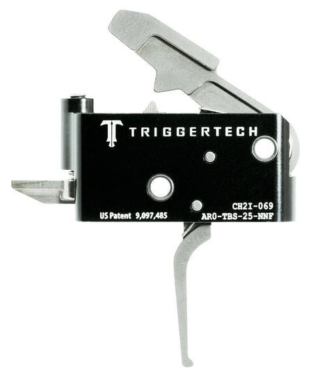 TriggerTech Adaptable AR-15 Two-Stage Flat Trigger Adjustable 2.5-5 lbs AROTBS25NNF