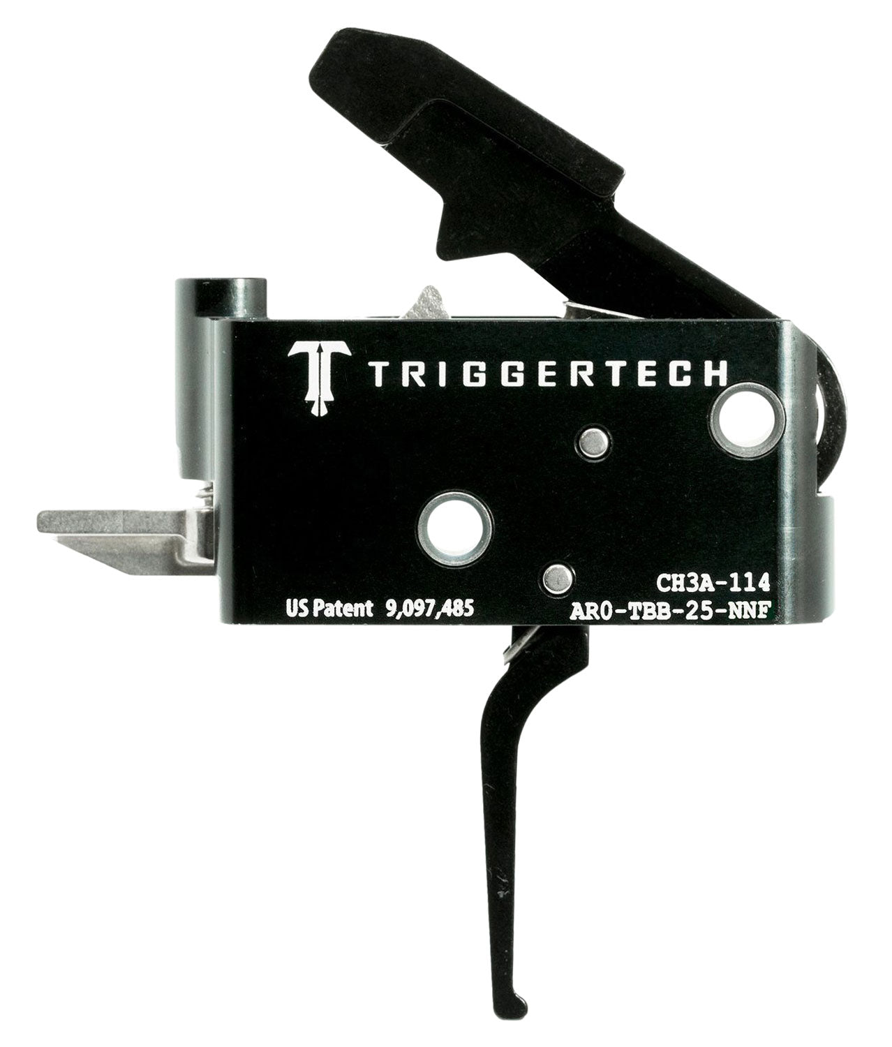 TriggerTech AR-15 Right Adaptable Primary Two-Stage Flat Trigger, 2.50-5 lbs Pull Weight