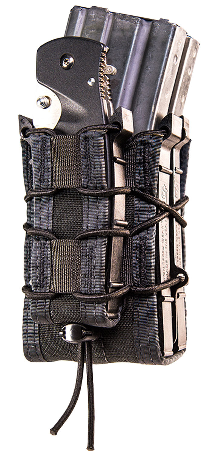 High Speed Gear 112RP0BK X2RP TACO Black MOLLE Triple Mag Pouch Rifle Pistol Modular Nylon