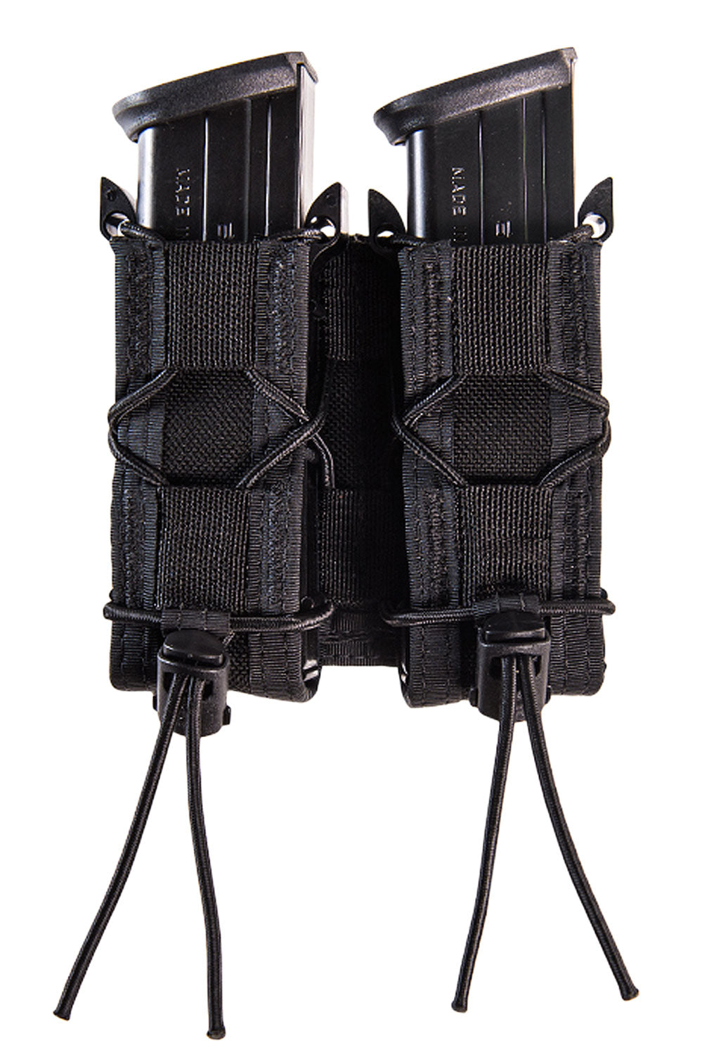 HSGI TACO Double Pistol Mag Pouch Black Cordura Nylon MOLLE 2" Belt Mount