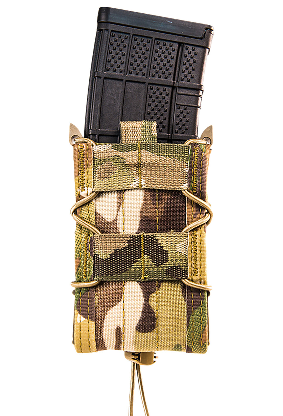 HSGI TACO Single Rifle Mag Pouch MultiCam Nylon MOLLE Polymer Sides Compatible