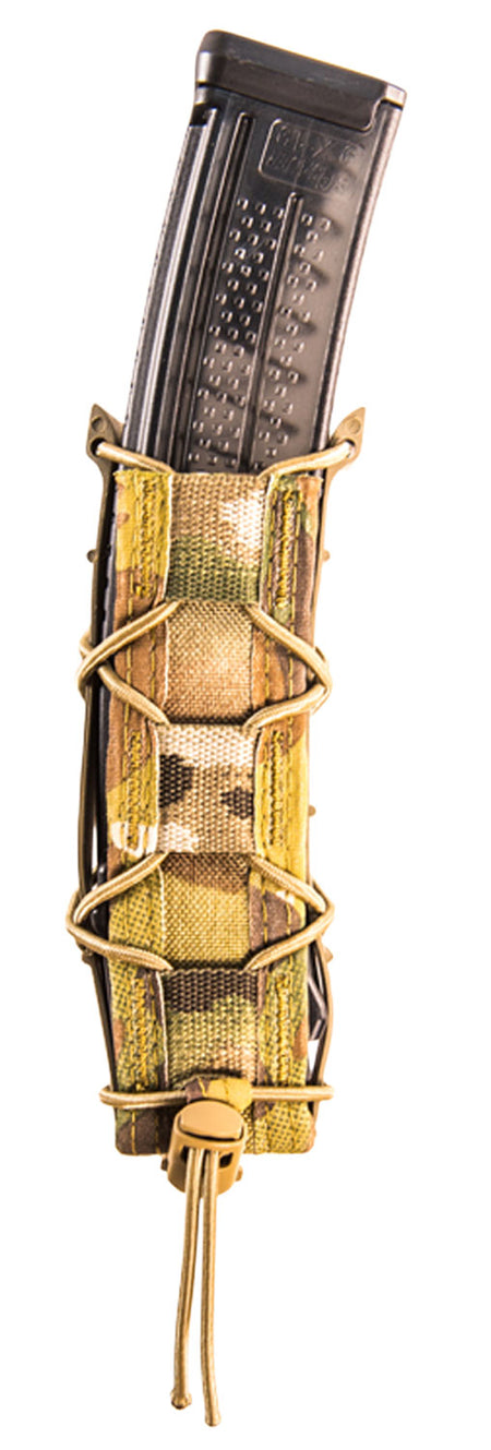 HSGI TACO Extended Single Pistol Mag Pouch MultiCam Nylon ABM Belt Compatible 2.25"