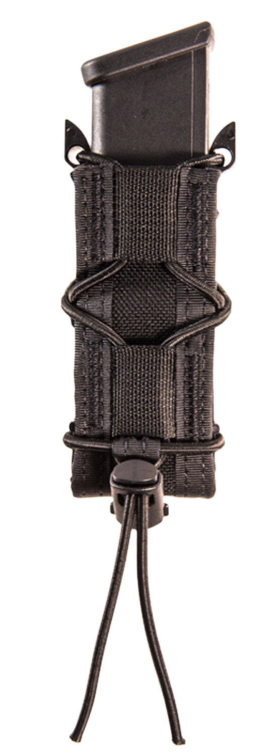 HSGI TACO Single Pistol Mag Pouch Black Nylon Adaptable Belt Mount Compatible