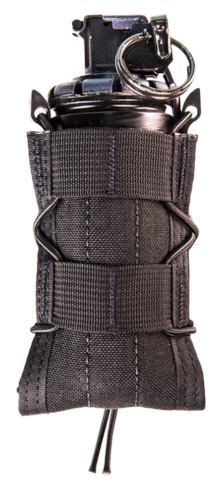 High Speed Gear Single Rifle TACO Mag Pouch Black Nylon ABM Belt Loop