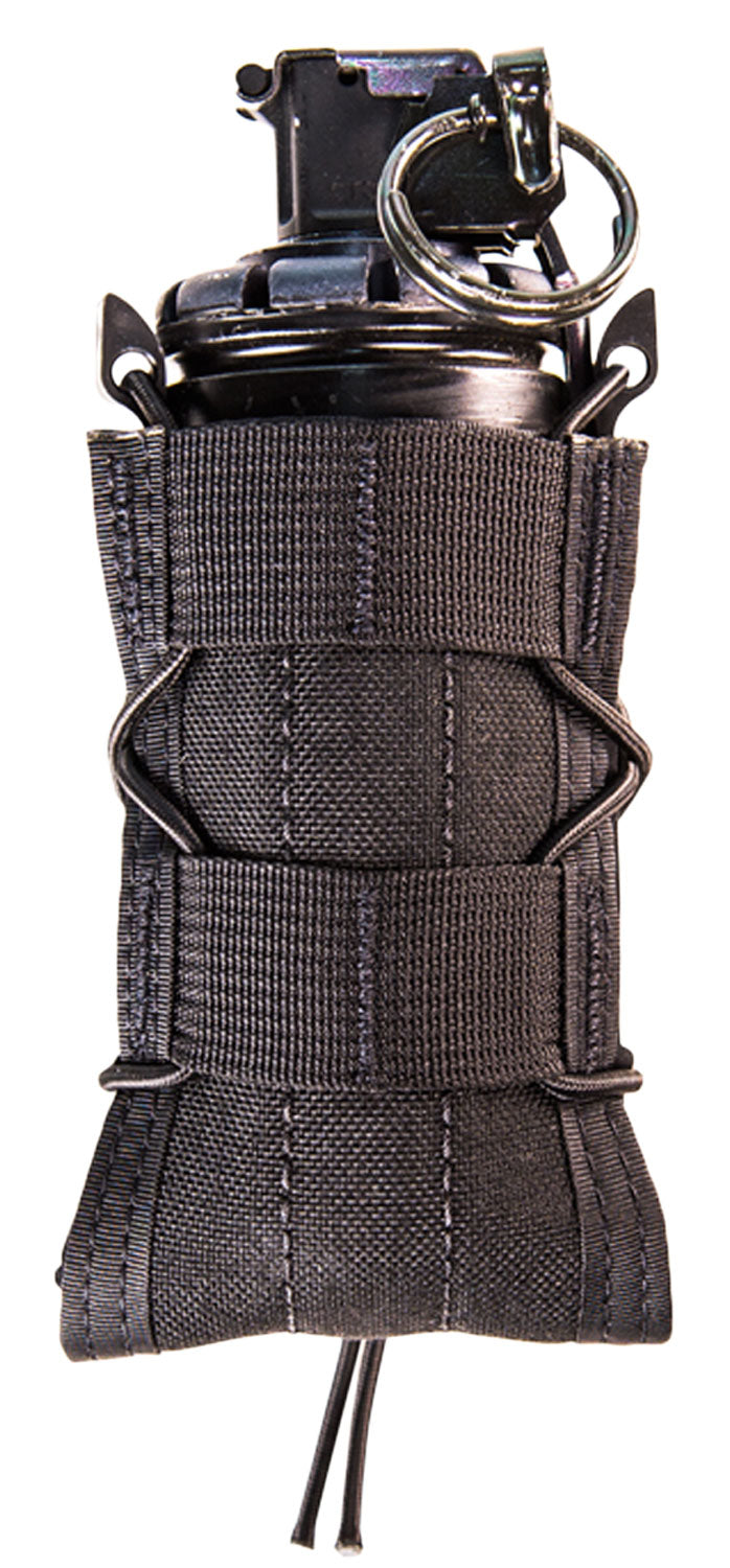 High Speed Gear Single Rifle TACO Mag Pouch Black Nylon ABM Belt Loop
