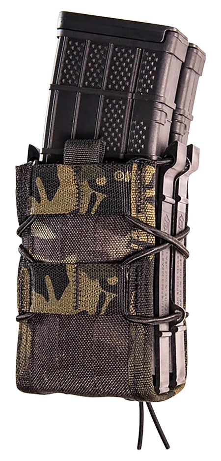 High Speed Gear Single Rifle TACO Mag Pouch MultiCam Black Nylon ABM Belt Loop