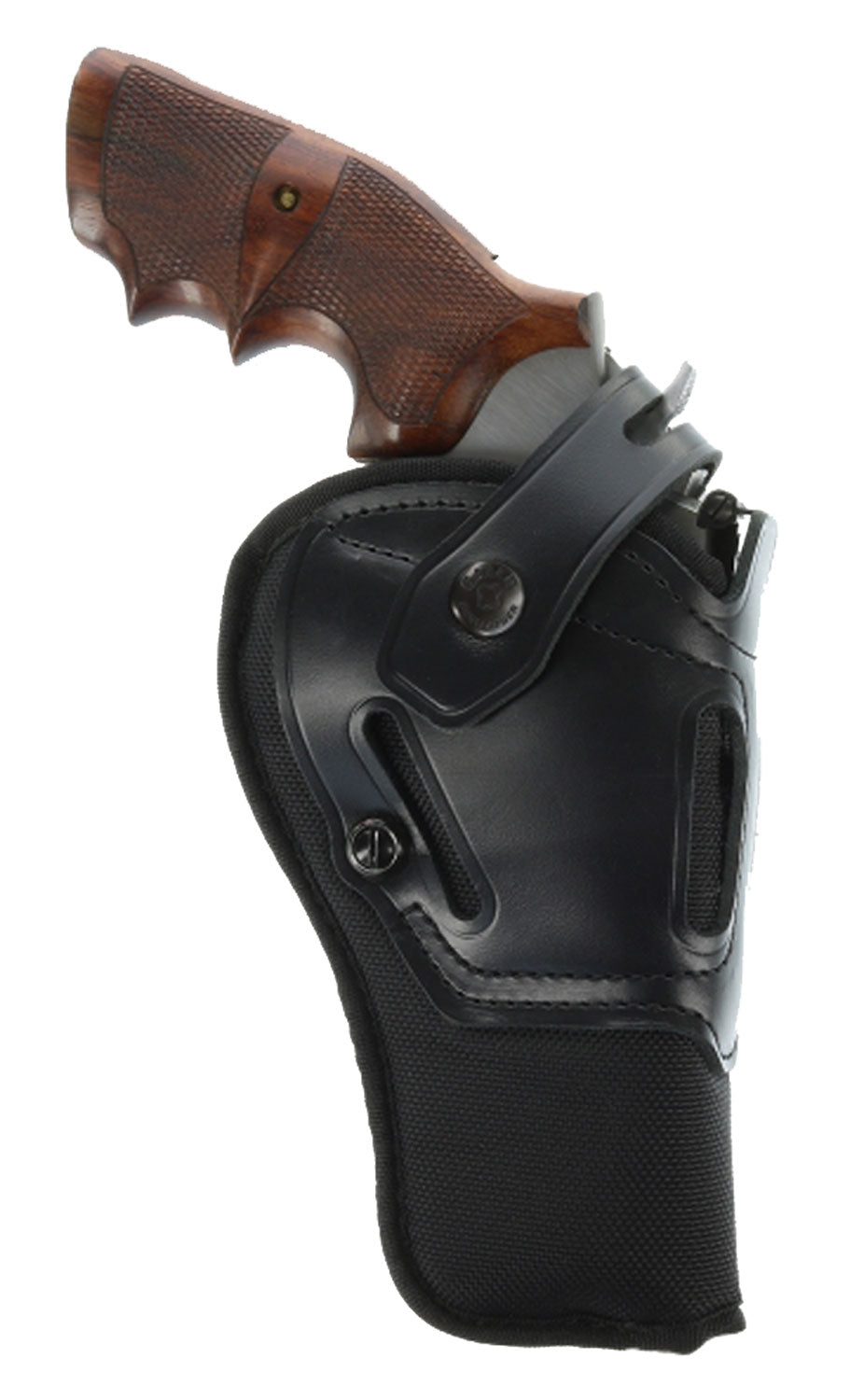 Galco SR86B Switchback Black Leather OWB Holster, S&W X Frame 500/Taurus Raging Bull 6.50" Barrel Ambidextrous
