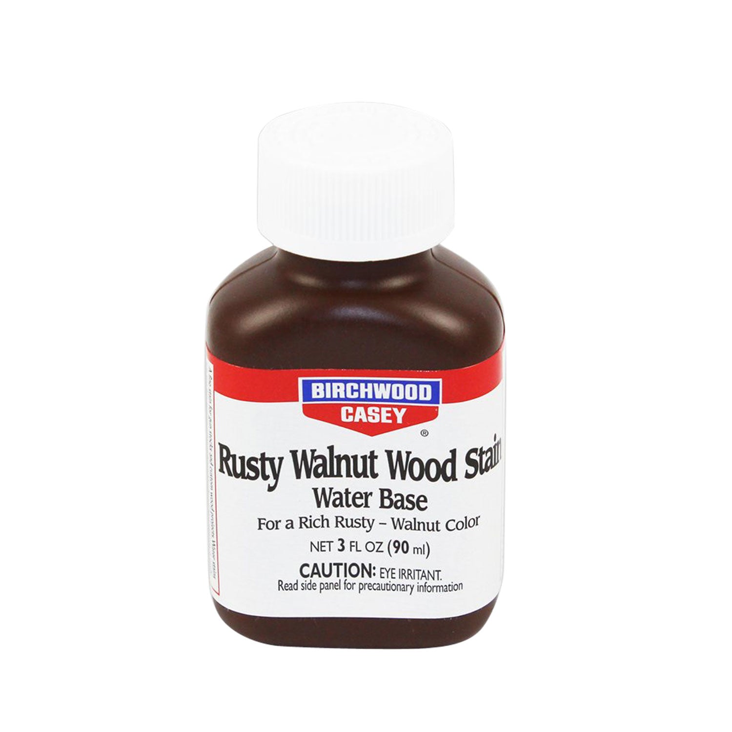 Birchwood Casey Rusty Walnut True Red-Walnut Water-Based Stock Stain 3 oz.