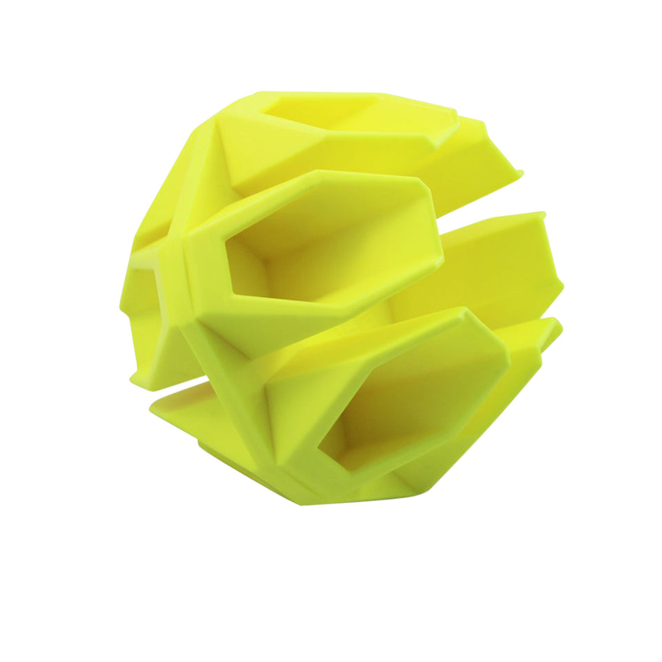 Birchwood Casey Ground Strike Hex Ball Shooting Target Yellow Motion on Impact