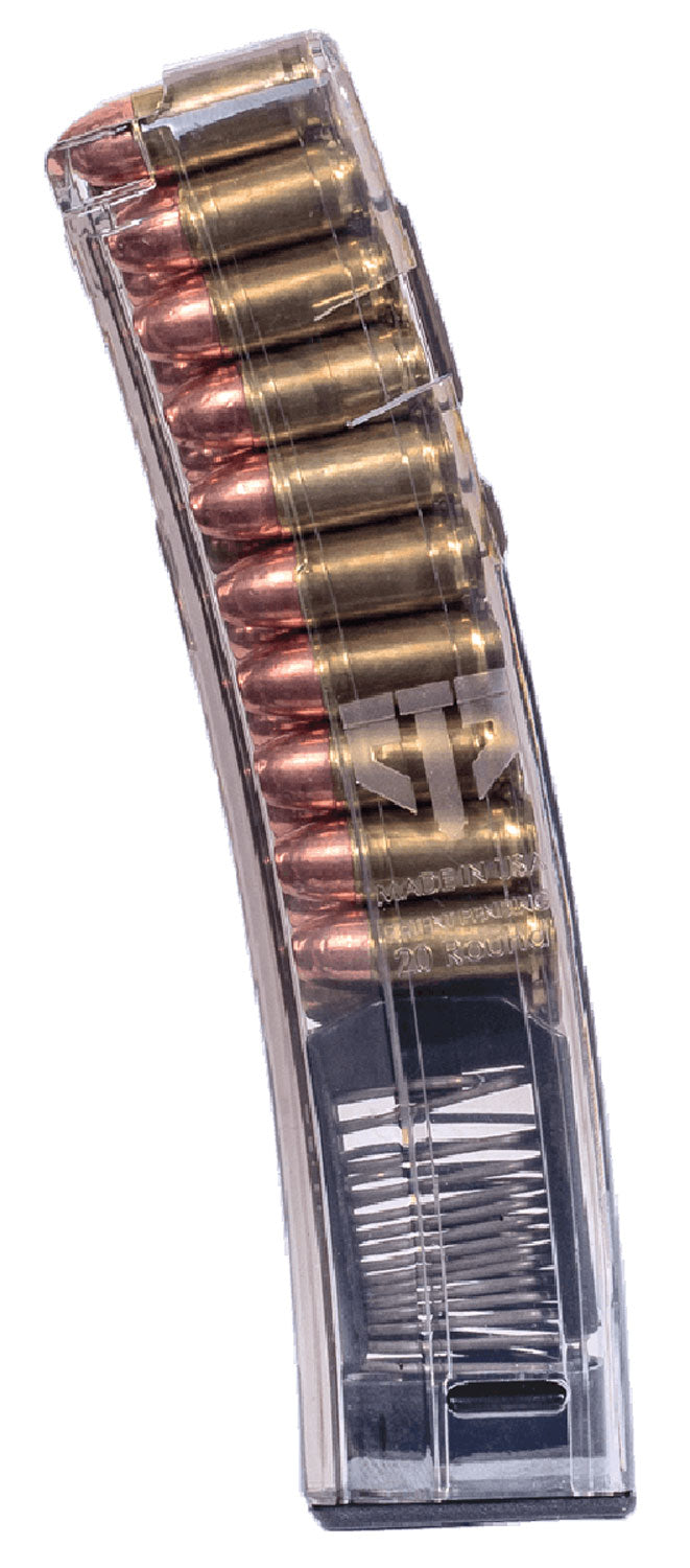 ETS Group H&K MP5 Clear 20-Round 9mm Luger Detachable Rifle Magazine