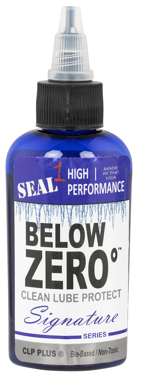 Seal 1 SLBZ2 Below Zero Subzero CLP Gun Lubricant 2 oz Squeeze Bottle