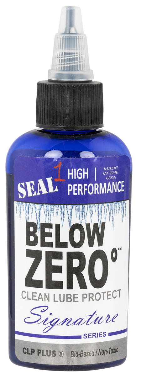 Seal 1 SLBZ2 Below Zero Subzero CLP Gun Lubricant 2 oz Squeeze Bottle