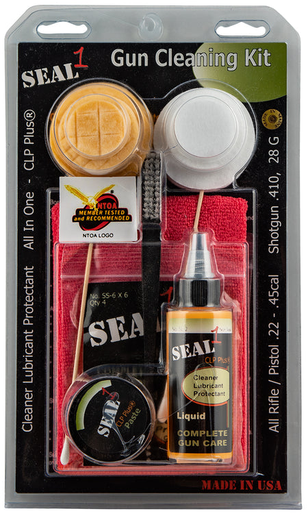 Seal 1 SKITRP Gun Care Cleaning Kit for Rifle and Handgun .22-.45 Cal
