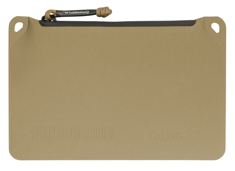 Magpul DAKA Small FDE Gear Pouch MAG856-245 Polymer Infused Textile with YKK Water-Resistant Zipper