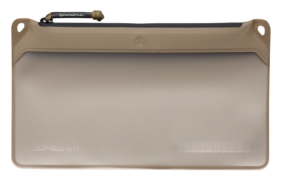 Magpul DAKA Medium FDE Windowed Gear Pouch MAG995-245 Polymer Infused with Translucent Window