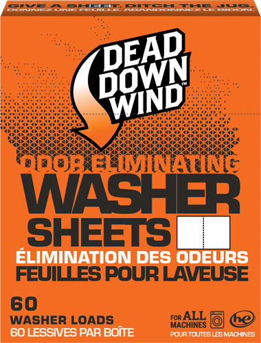 DDW Orange Scent Laundry Detergent Sheet Pack 60ct