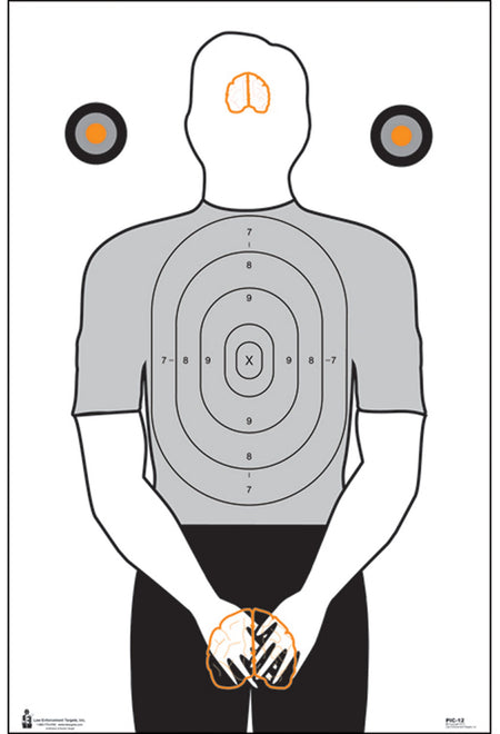Action Target PIC12100 Politically Incorrect Silhouette Paper Hanging Shooting Target 23" x 35" 100 Pack