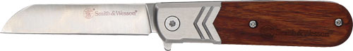Smith & Wesson Executive Barlow 2.75" Folding Knife Rosewood Finish
