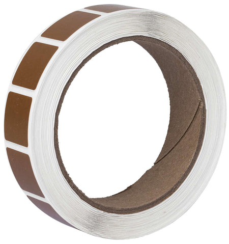 Action Target PASTBR 7/8" Brown Target Bullet Hole Pasters Adhesive Paper 1000 Count Roll