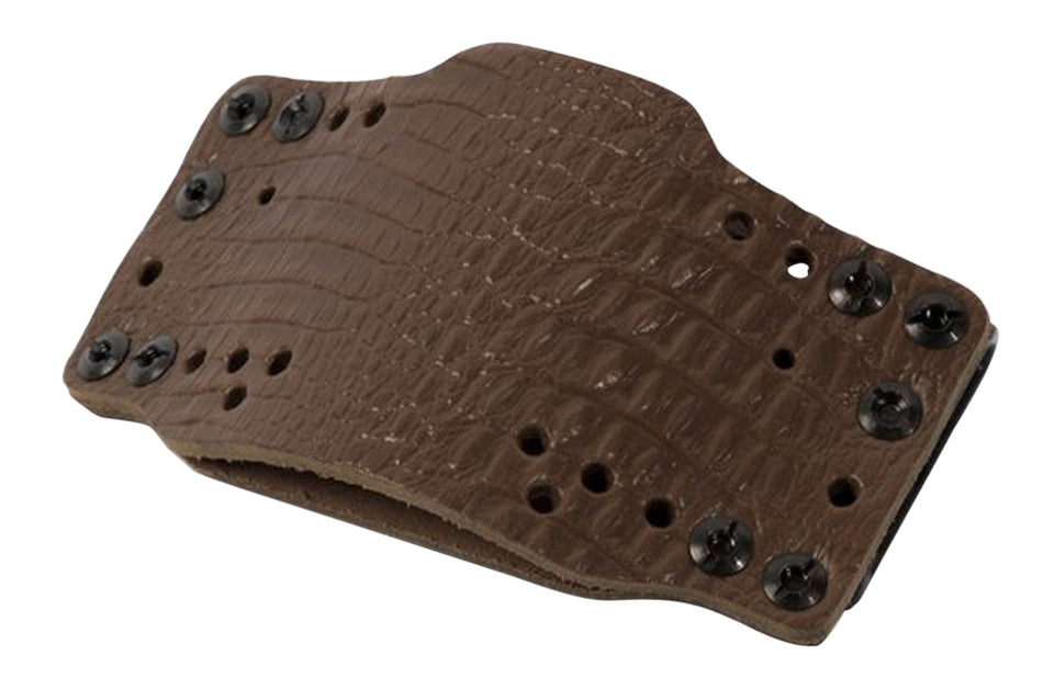 Limbsaver CrossTech Ambidextrous Leather IWB/OWB Dark Brown Holster Belt Clip 12522