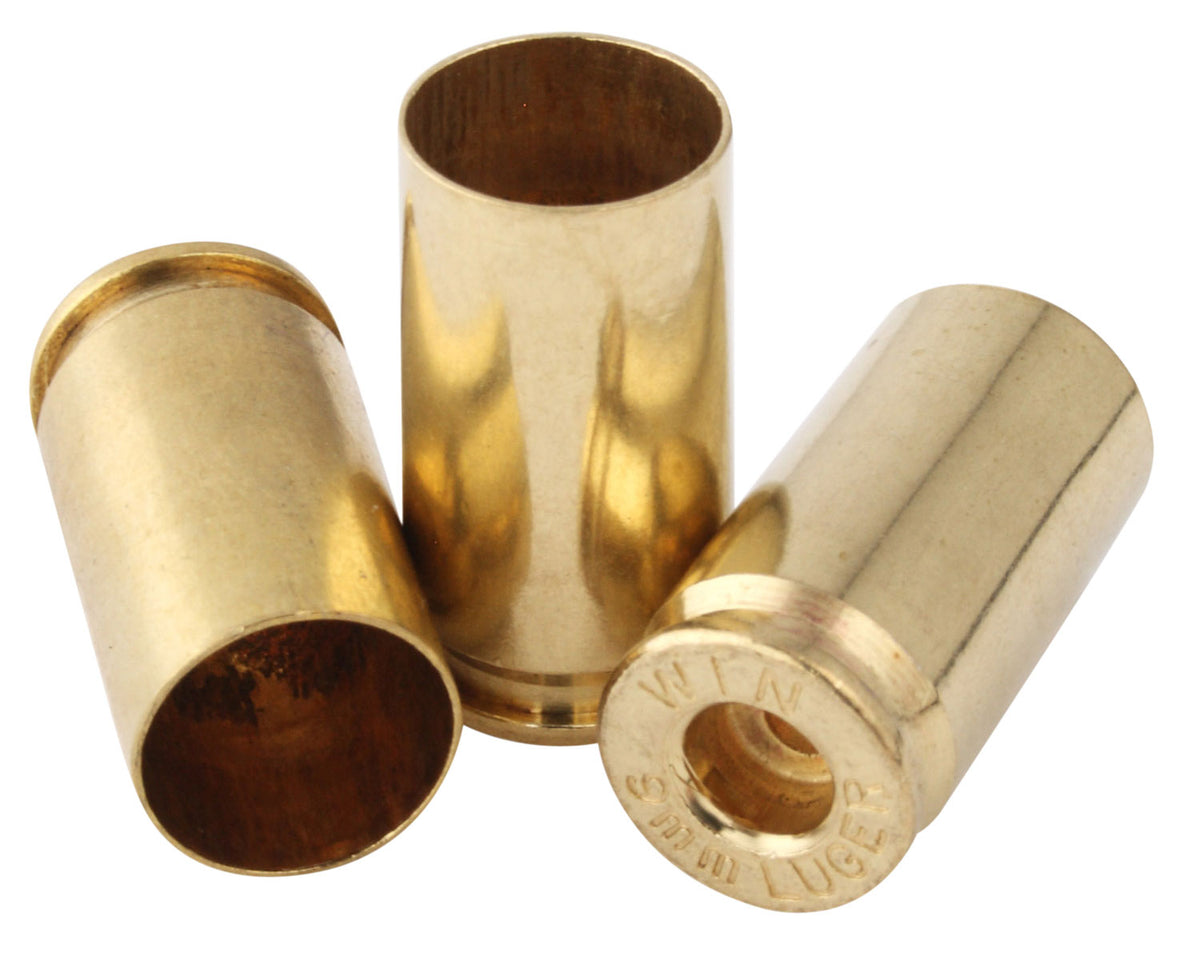 Top Brass 6B9MMLUGXY250 Premium Reconditioned Unprimed Cases 9mm Luger Handgun Brass 250/Bag