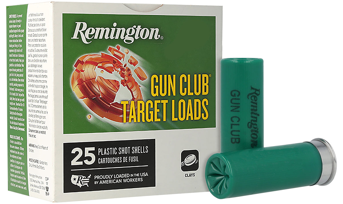 Remington Ammunition 20244 Gun Club Target Load 12 Gauge 2.75 in. 1 1/8 oz 7.5 Shot
