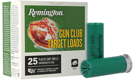 Remington Ammunition 20244 Gun Club Target Load 12 Gauge 2.75 in. 1 1/8 oz 7.5 Shot