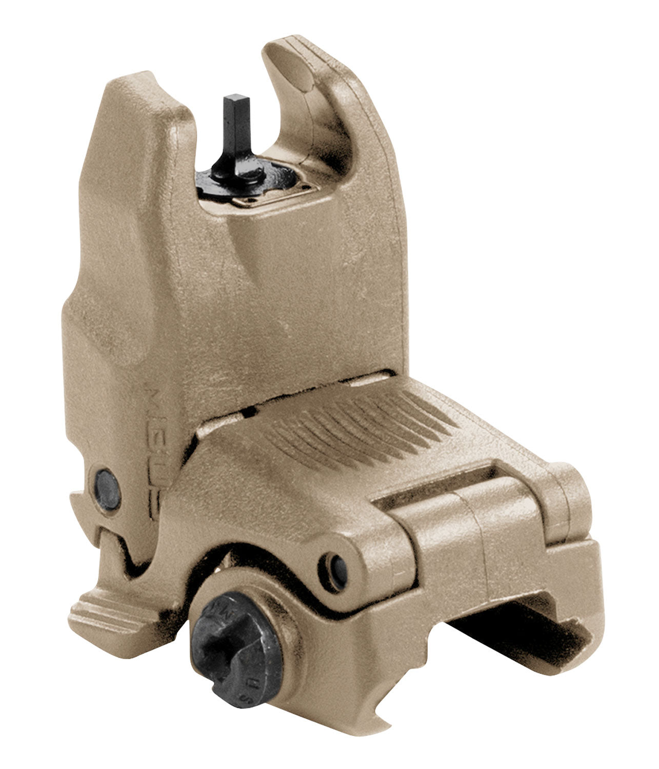 Magpul MBUS Front Backup Sight FDE Elevation Adjustable Folding AR-15/M16 MAG247-FDE