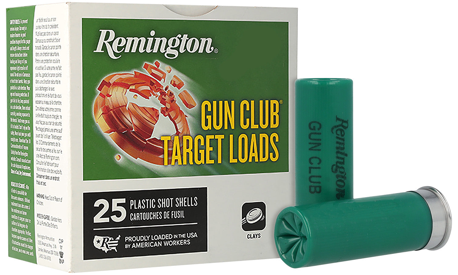 Remington Ammunition GC12L8 Gun Club 12 Gauge 2.75 in. 1 1/8 oz