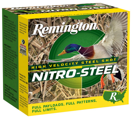 Remington Ammunition NS12S2 Nitro Steel 12 Gauge 2.75 in. 1 1/4 oz 2 Shot