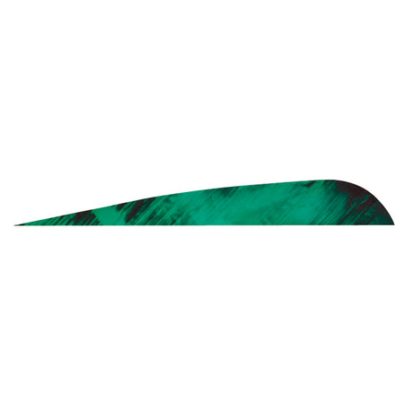 Gateway Tre-Bark Camo Feathers Tre-Green 4 Inch Right Wing 100-Pack