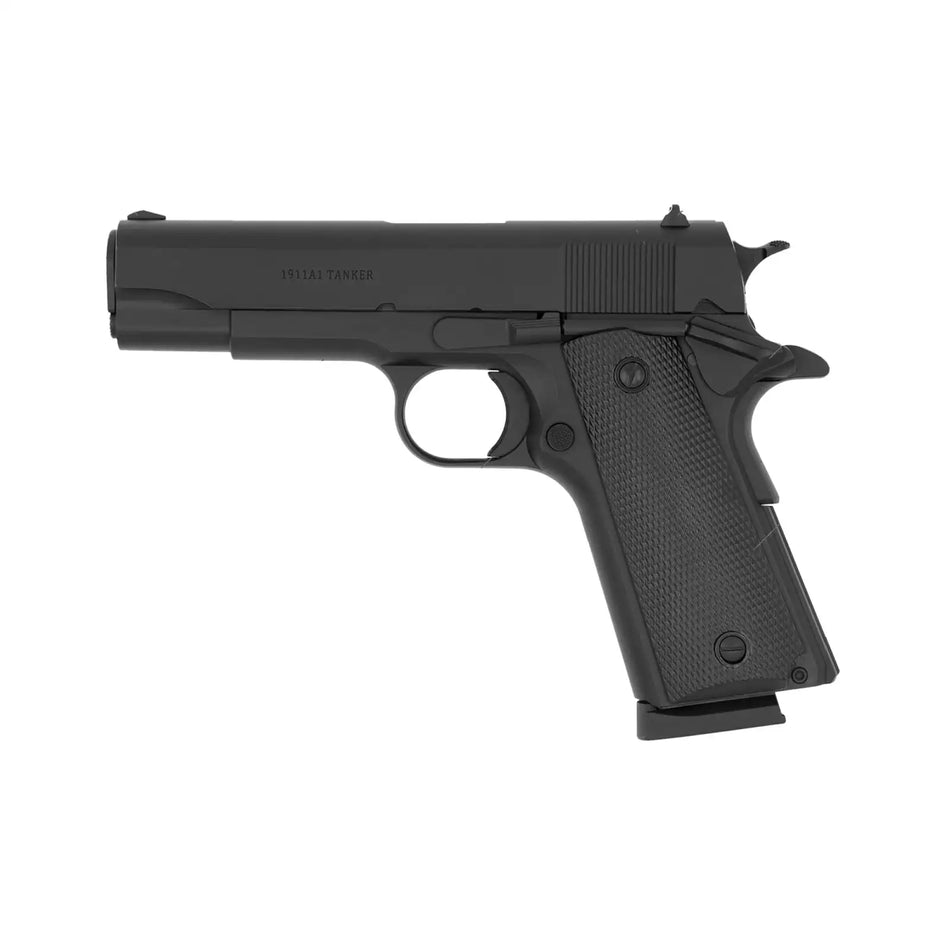 TISAS 1911A1 45ACP 4.25" TANKER, WWII STYLE, 2-7RD