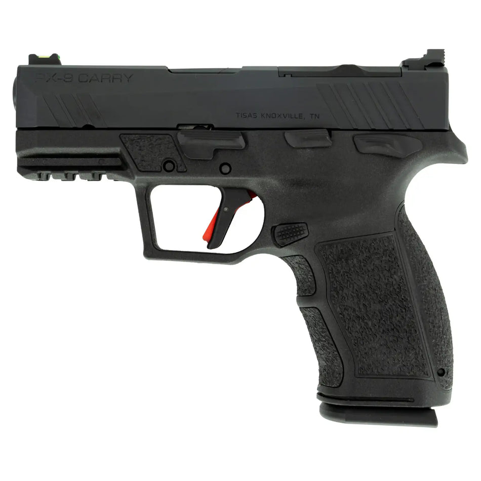 TISAS PX-9 9MM 3.5" BLACK, TS, RMR, 2-15RD