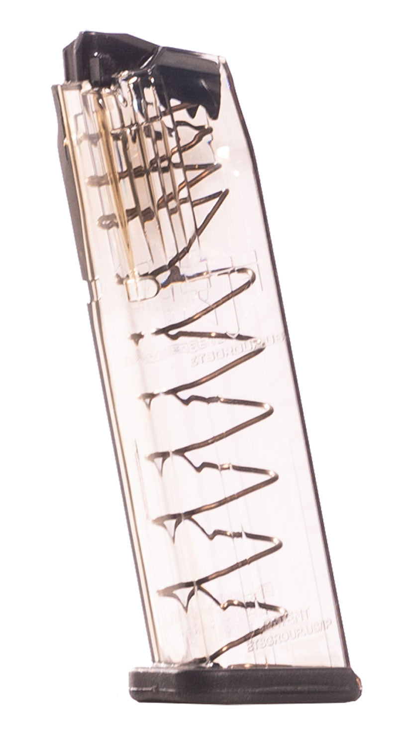 ETS Group 17rd 9mm Luger Clear Polymer Detachable Magazine for S&W M&P Non-Shield Variant