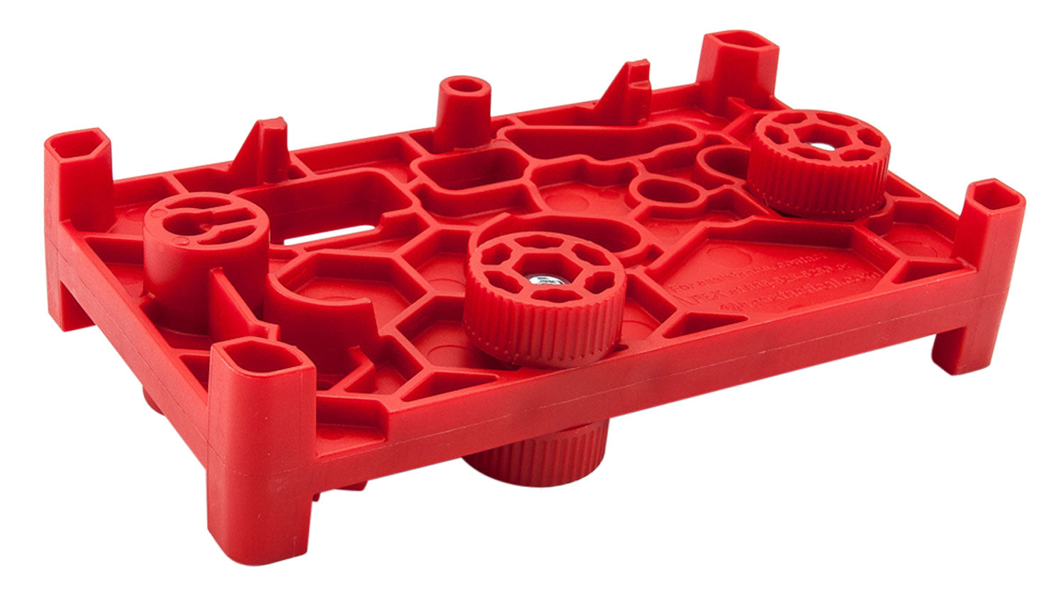 Apex Tactical Armorer's Block 104001, Red Polymer Pistol Vise for S&W and Glock