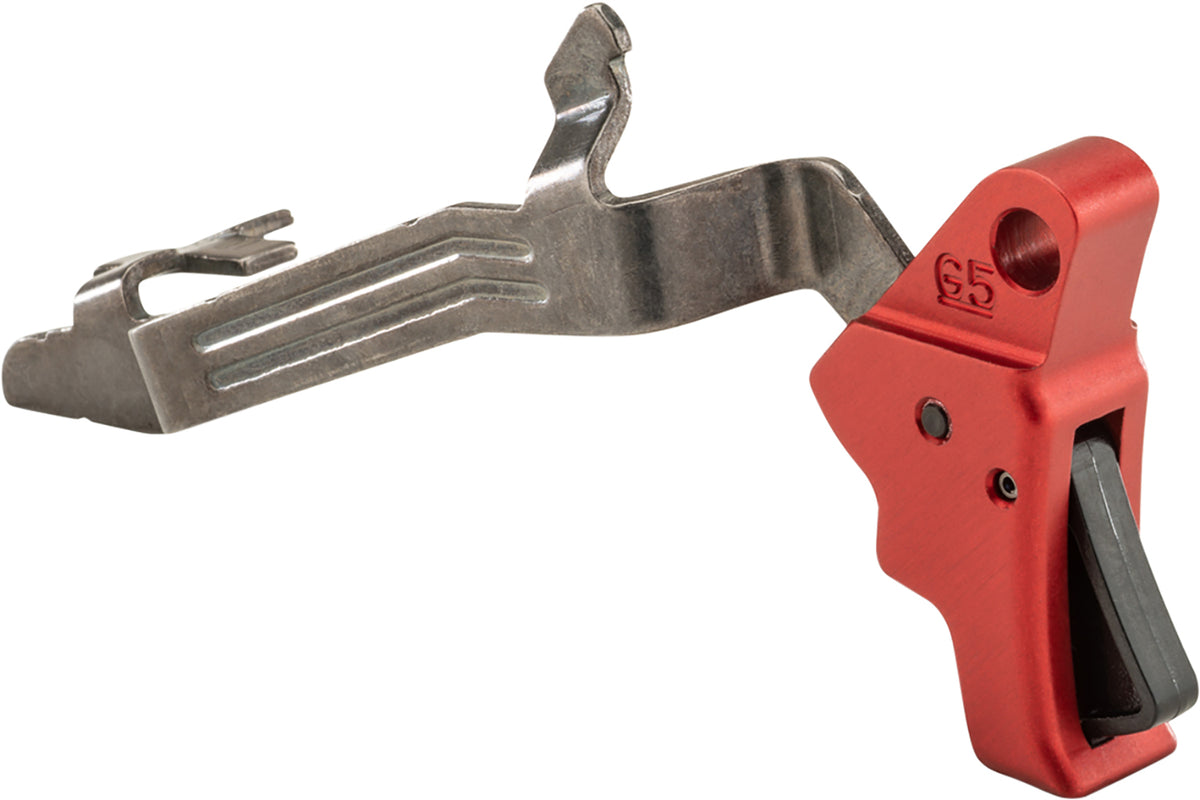 Apex Tactical 102151 Glock Gen5 17/19/19X/26/34/45 Red Action Enhancement Drop-In Trigger