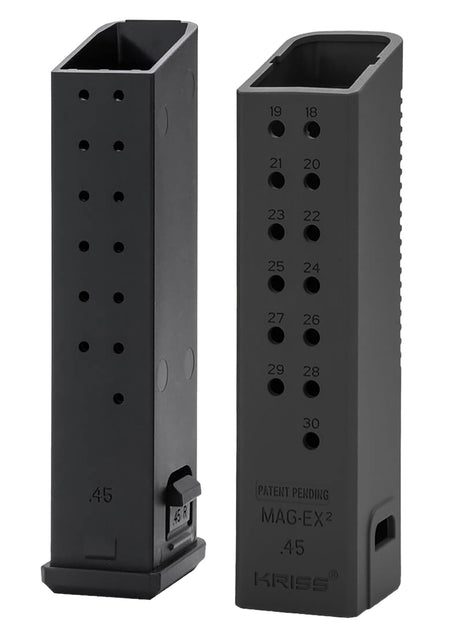 Kriss USA KVAMX2K45BL00 Mag-Ex2 .45 ACP Capacity Extending Kit for Glock 21 Black