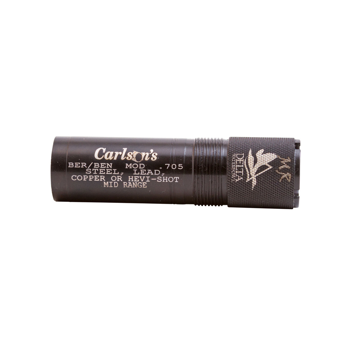 Carlson's 12 Gauge Delta Waterfowl Mid-Range Extended Choke Tube Beretta/Benelli Mobil Stainless 07115