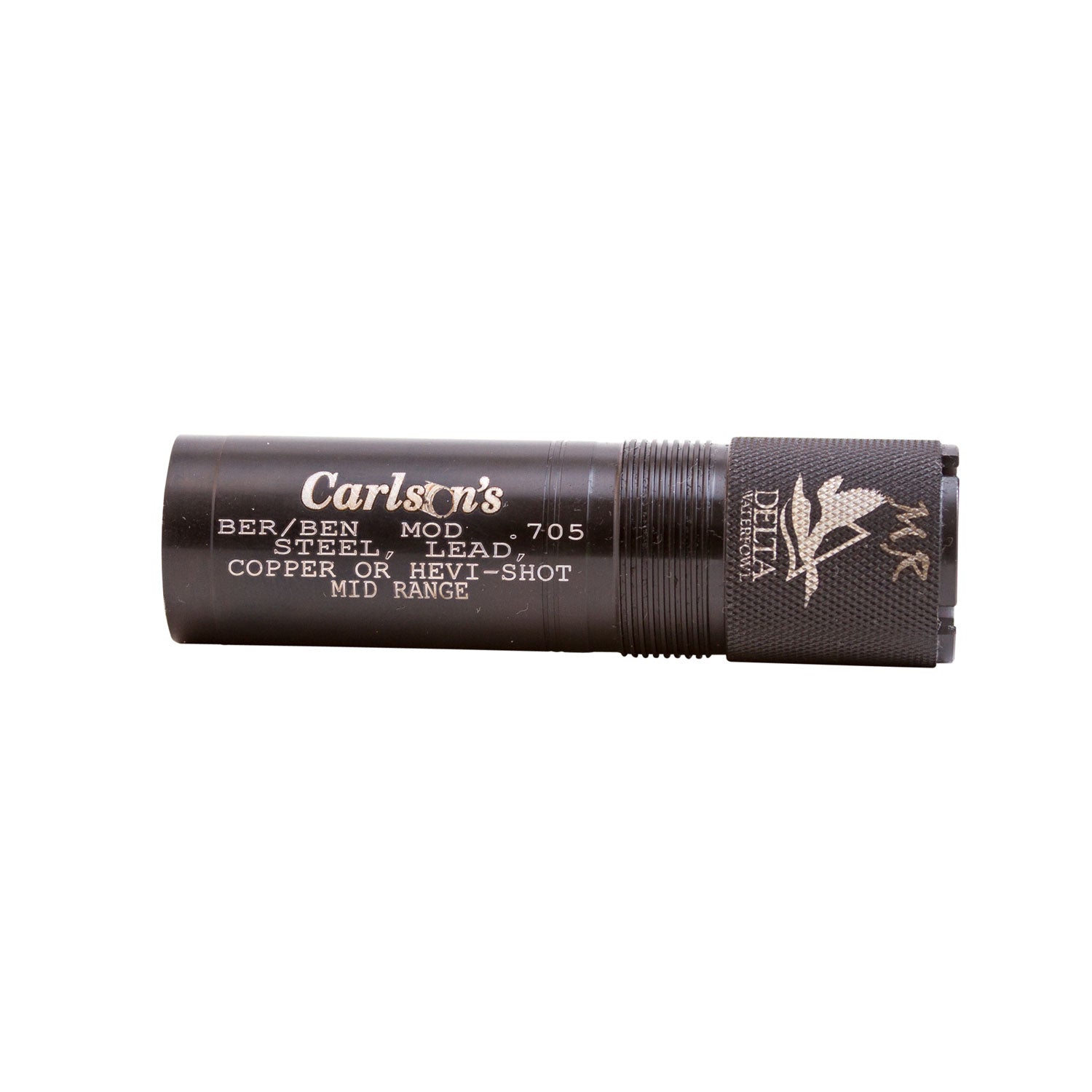 Carlson's 12 Gauge Delta Waterfowl Mid-Range Extended Choke Tube Beretta/Benelli Mobil Stainless 07115