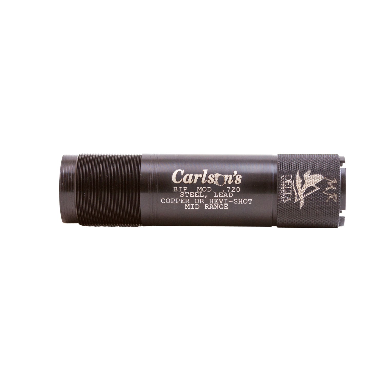 Carlson's Delta Waterfowl 12 Gauge Mid-Range Extended Choke Tube for Browning Invector Plus Stainless