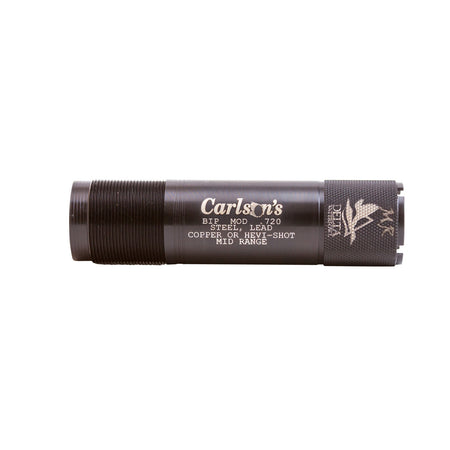 Carlson's Delta Waterfowl 12 Gauge Mid-Range Extended Choke Tube for Browning Invector Plus Stainless