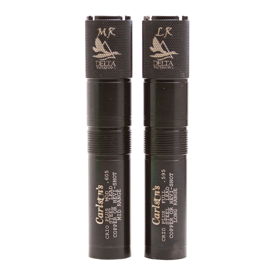 Carlson's Delta Waterfowl 20 Gauge Mid/Long Range Extended Choke Tube Set for Benelli Crio Plus Stainless