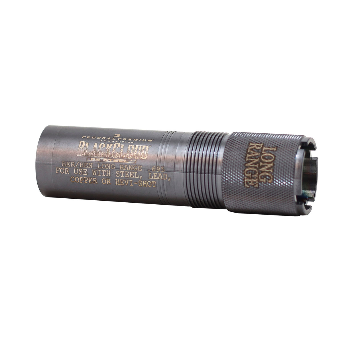 Carlson's Black Cloud 12 Gauge Long Range Extended Choke Tube for Beretta/Benelli Mobil Titanium Coated