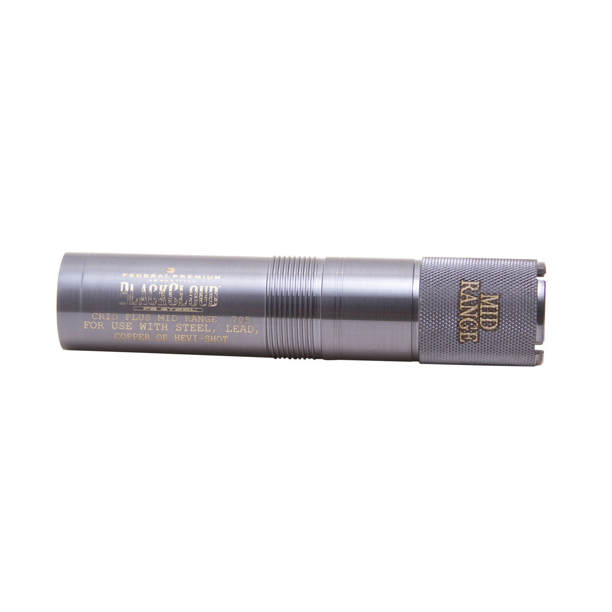Carlson's Black Cloud Mid-Range Steel Choke Tube Benelli Crio/Crio Plus 12 Gauge Titanium Finish