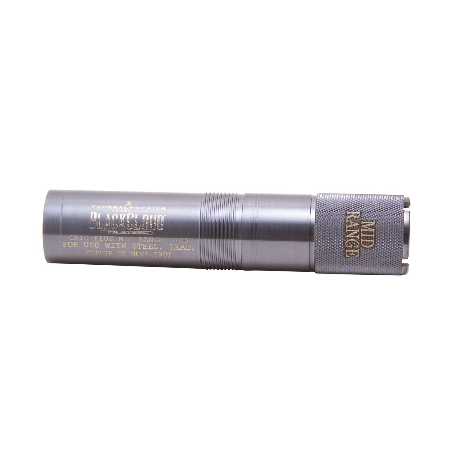 Carlson's Black Cloud Mid-Range Steel Choke Tube Benelli Crio/Crio Plus 12 Gauge Titanium Finish