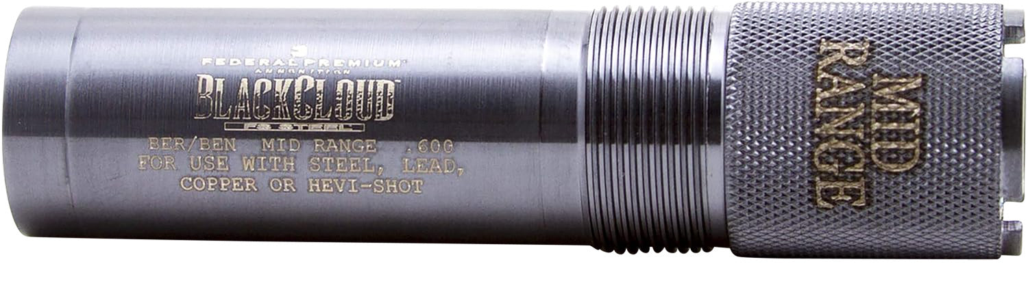 Carlson's Black Cloud Mid-Range Steel Choke Tube Winchester 20 Gauge Titanium Finish