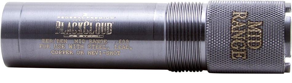 Carlson's Black Cloud Mid-Range Steel Choke Tube Winchester 20 Gauge Titanium Finish