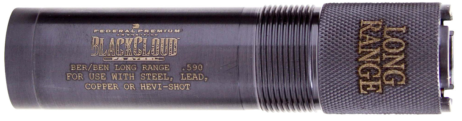 Carlson's Black Cloud Long Range Steel Choke Tube Beretta/Benelli Mobil 20 Gauge Titanium Finish